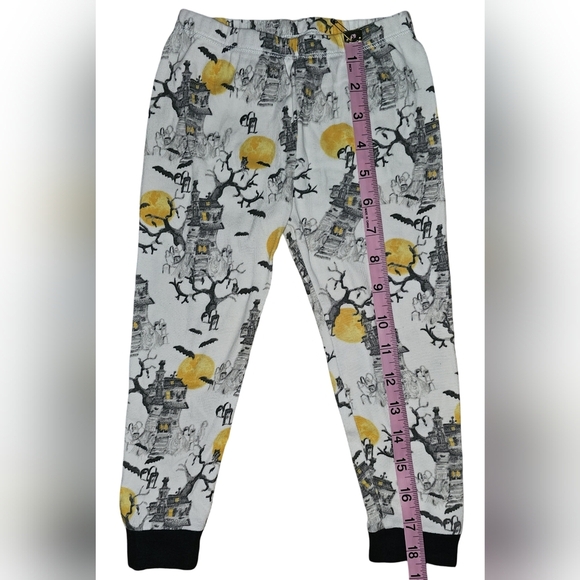 Burt’s Bees Kids Halloween Haunted House Pajama Set Organic Cotton Sz 3T - Picture 7 of 16